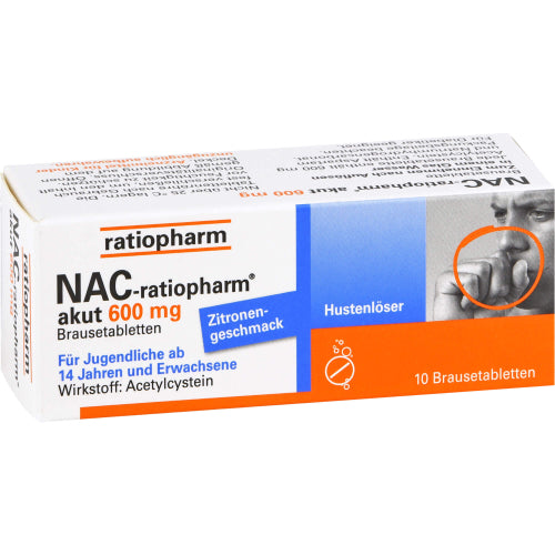 NAC Ratio Akut 600mg Hust (10 St.)