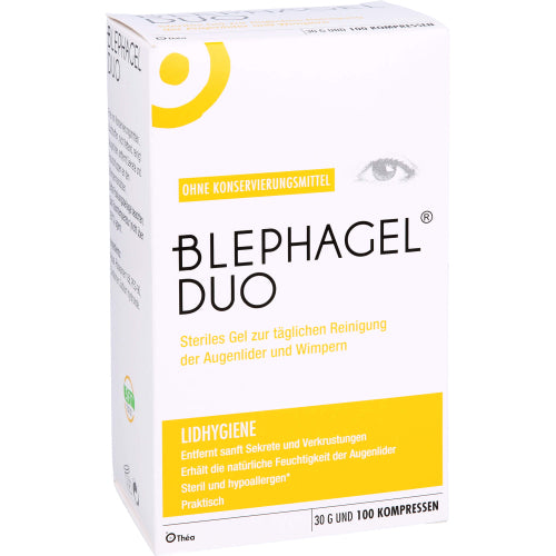 Blephagel Duo 30g + Pads (1 Packung)