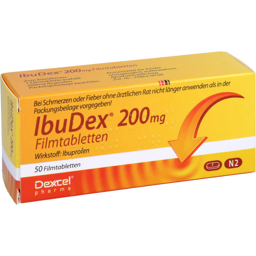 Ibudex 200 mg (50 stk.)