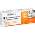 IBU Ratiopharm 400mg Akut (10 stk.)