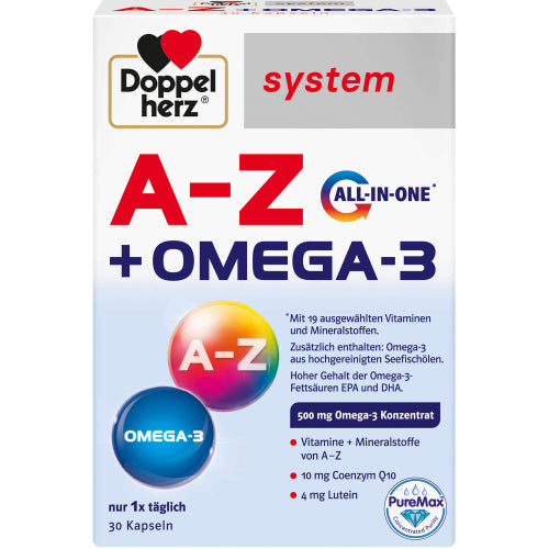 Doppelherz A-Z + Omega-3 All In One System (30 St.)