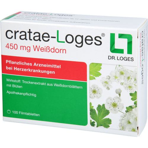 Cratae-Loges 450mg Weissd (100 stk.)