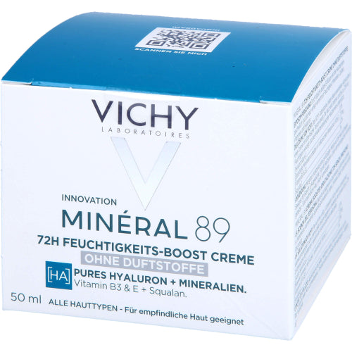 Vichy Mineral 89 Creme ohne Duftstoffe (50 ml)