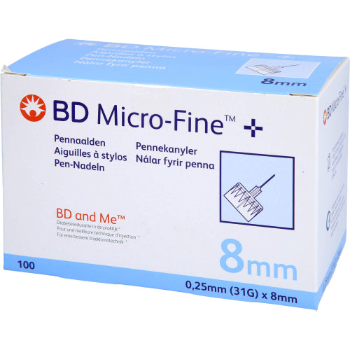 Bd Micro-Fine + Pen Nåle 0.25x8 Mm (100 stk.ück)