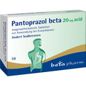 Pantoprazol Beta 20 mg Syrup Tabletten (10 Stück)