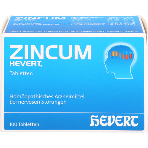 Zincum Hevert (100 stk.)