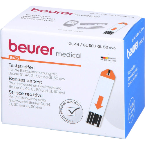 Beurer GL44/GL50 Teststreifen (50 Stk.)