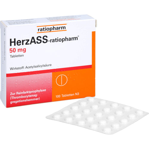 Herzass Ratiopharm 50mg (100 Stk.)