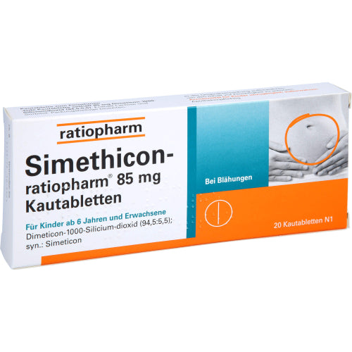 Simethicon Ratio 85mg KTA (20 St.)