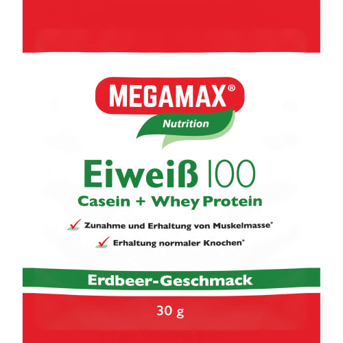 Eiweiß 100 Erdbeere Mega (30 g)