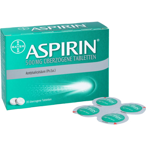 Aspirin 500 mg depottabletter (20 stk.)