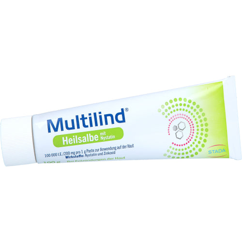 Multilind Helende Salve med Nystatin og Zinkoxid (100 g)