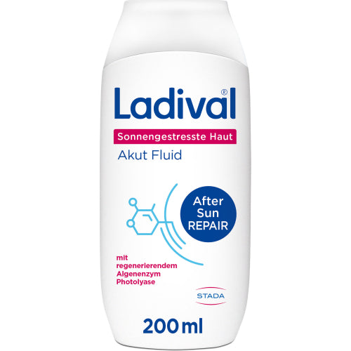 Ladival Solbeskyttet Hud Akut Fluid (200 ml)