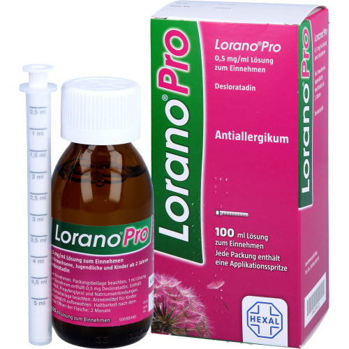 Loranopro 0,5 mg/ml løsning (100 ml)