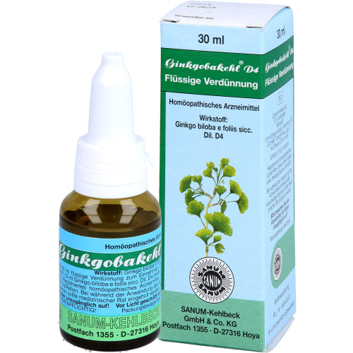 Ginkgobakehl D 4 (30 ml)