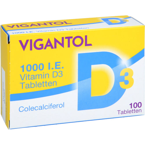 Vigantol 1000IE VIT D3 (100 stk.)