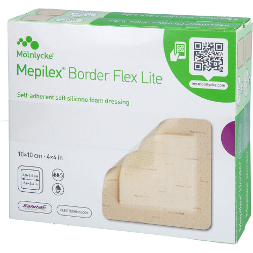 Mepilex BOR FL LI SCH10X10 (5 Stk.)