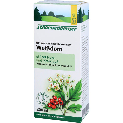 Weißdornsaft Schoenenberg (200 ml)