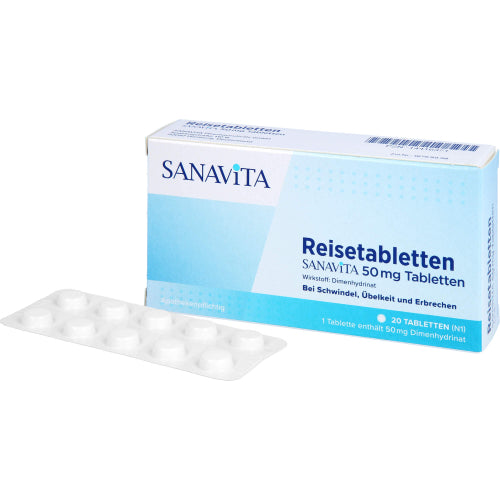 Reisetabletten Sanavita 50 (20 Stk.)