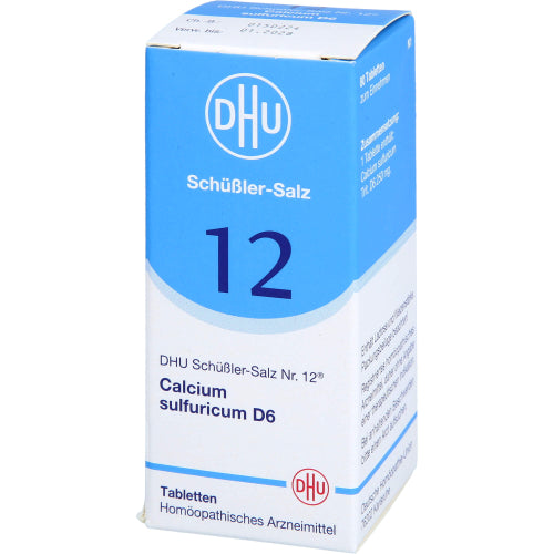 Biochemie 12 Calc Sulf D 6 (80 Stk.)