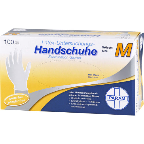 Einmalhandschuhe LAT Pudf M (100 Stk.)
