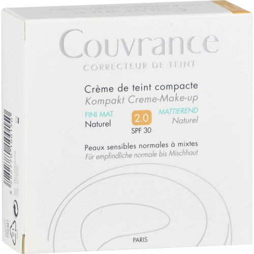 Avene Couvrance Kompakt Creme-Make-up Matt.Nat. 2.0 (10 g)