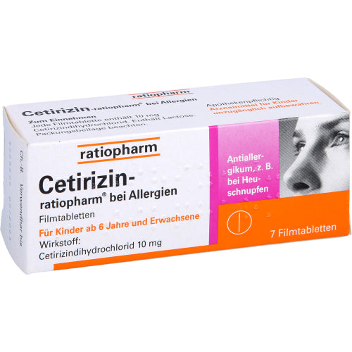 Cetirizin Ratiopharm 10mg (7 Stk.)