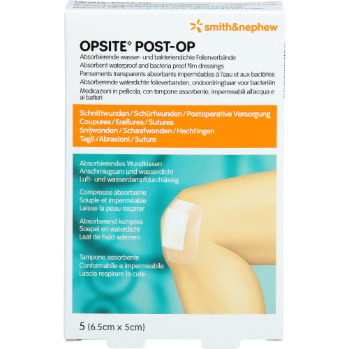 Opsite Post OP 6.5X5cm (5 stk.)