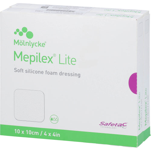 Mepilex Lite Skumforbinding 10x10 Cm Steril (10 stk.ück)