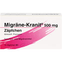 Migraene Kranit 500 mg Ztab (10 stk.)