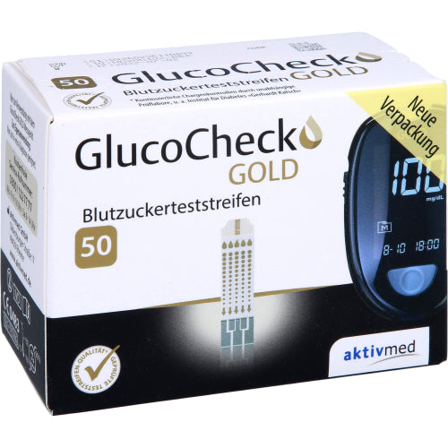 Glucocheck Gold BZ Teststreifen (50 Stk.)