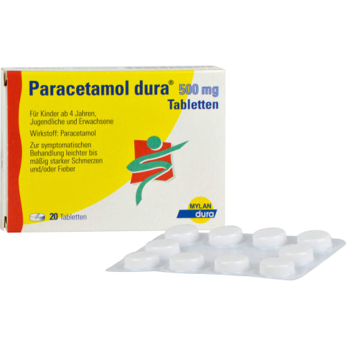 Paracetamol Dura 500mg (20 stk.)