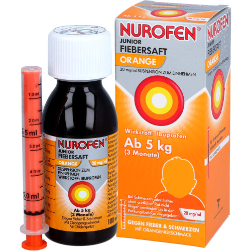 Nurofen JUN FS Orange 20mg (100 ml)