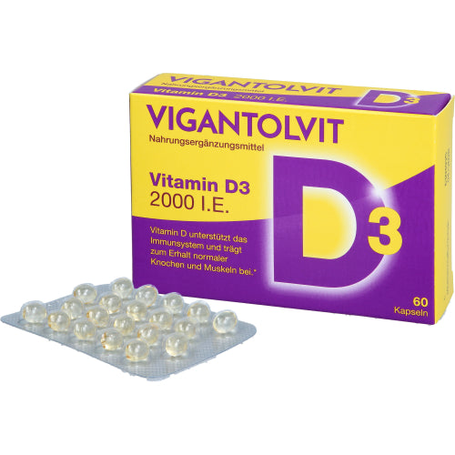 Vigantolvit 2000 I.E. Vitd3 (60 stk.)