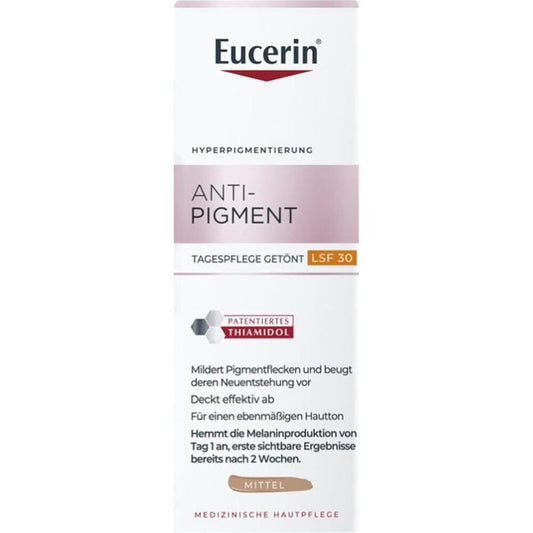 Eucerin Anti-Pigment Dag Lsf30 Tøndet Medium (50 ml)