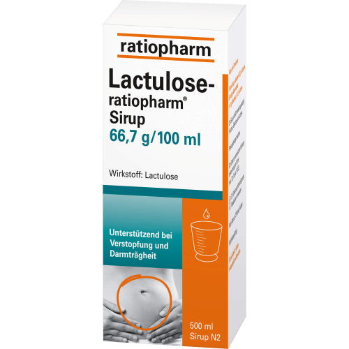 Lactulose Ratiopharm Sirup (500 ml)