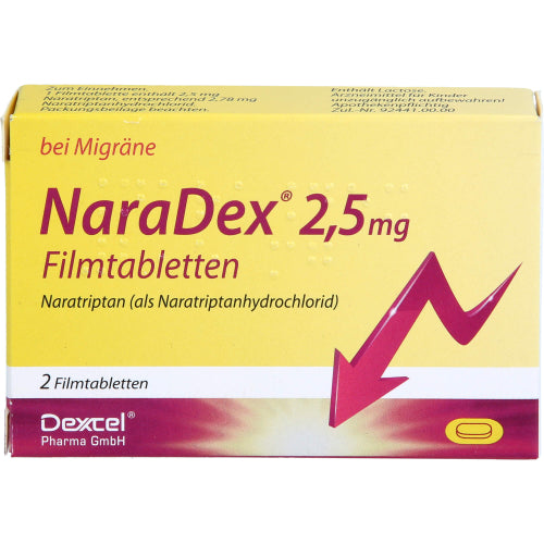 Naradex 2.5mg FTA (2 stk.)