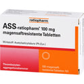 ASS Ratio 100mg Magsaftres (100 stk.)