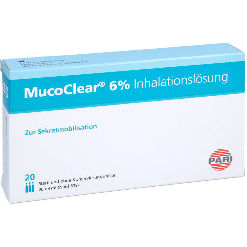 Mucoclear 6% NaCl Inhal (20X4 ml)