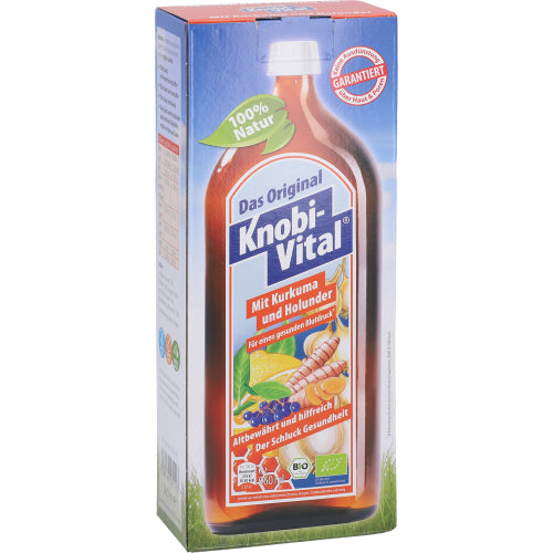 Knobivital Gurkemeje Hyldebær (960 ml)