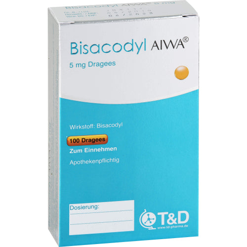 Bisacodyl Aiwa 5 mg Dragees (100 St.)