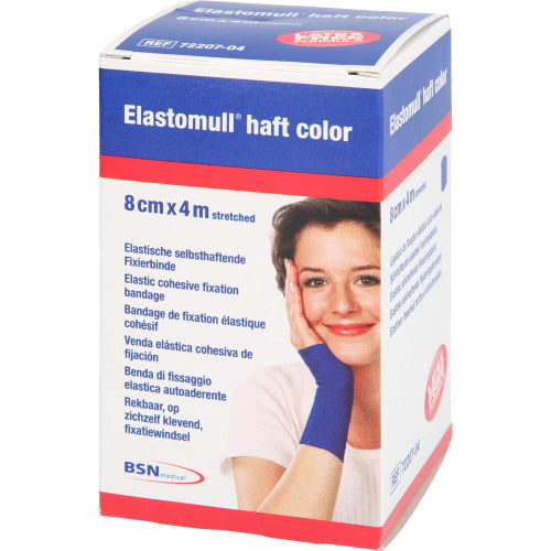 Elastomull Haft 4MX8cm BLA (1 stk.)