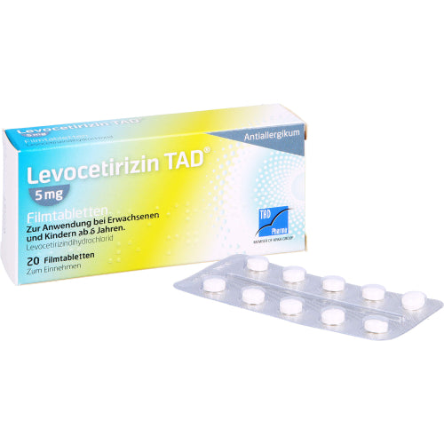 Levocetirizin TAD 5mg FTA (20 stk.)