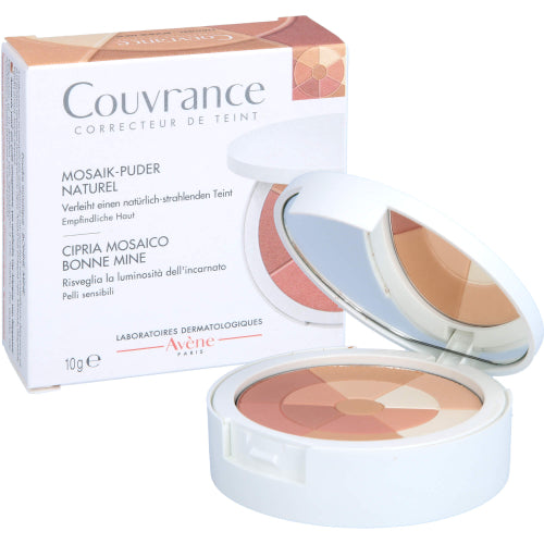 Avene Couvrance Mosaikpuder Natur mit Schwamm (10 g)