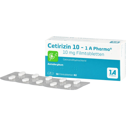 Cetirizin 10 1A Pharma (50 stk.)