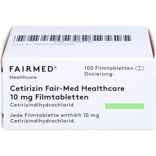 Cetirizin Fair-MED 10mg (100 stk.)