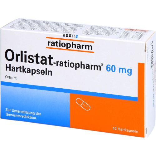 Orlistat-Ratiopharm 60 Mg Hårde Kapsler (42 stk.ück)