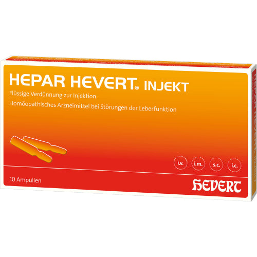 Hepar Hevert Injekt (10X2 ml)