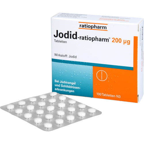 Jodid Ratiopharm 200UG (100 stk.)