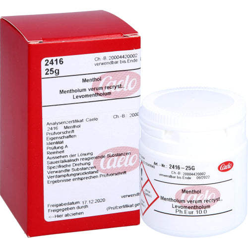 Mentholum Verum Recryst (25 g)